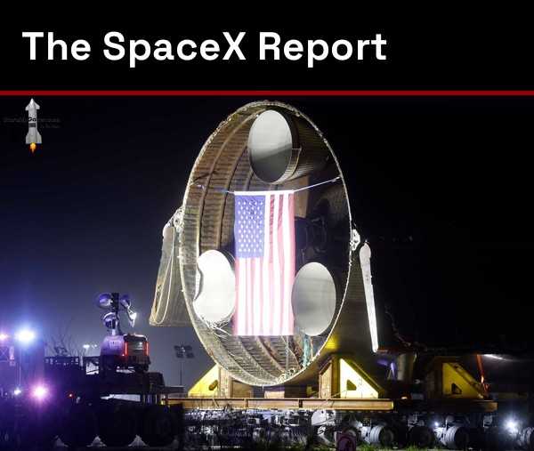 Ship 40 Returns to Starbase; Starlink Mobile Spectrum Update